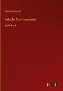 Vorderes Coverbild Indische Alterthumskunde