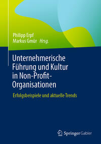 Vorderes Coverbild Unternehmerische Führung und Kultur in Non-Profit-Organisationen