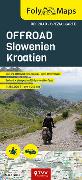 Vorderes Coverbild FolyMaps OFFROAD Slowenien Kroatien 1:250 000