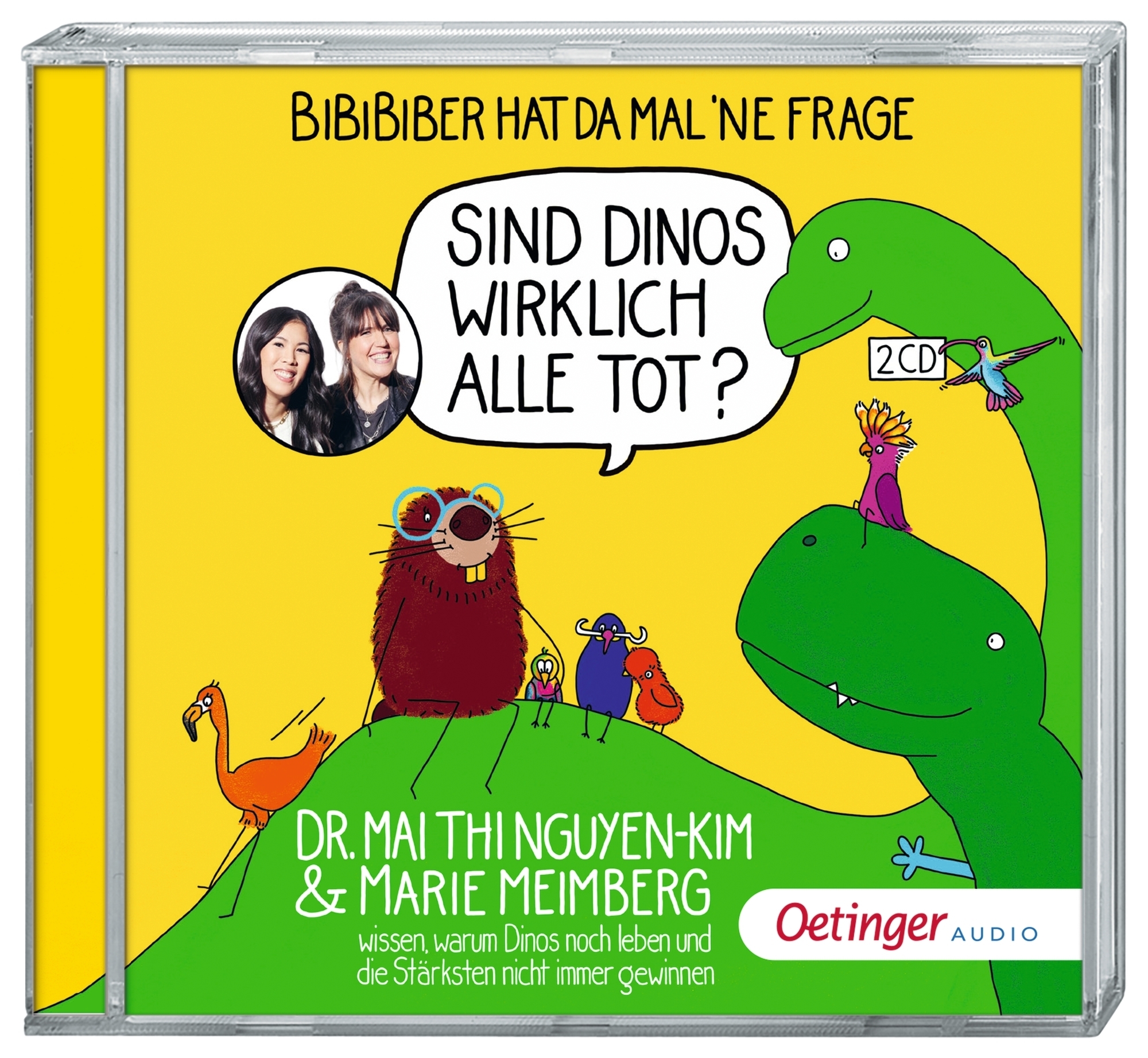 Gesamtes Coverbild BiBiBiber hat da mal ’ne Frage. Sind Dinos wirklich alle tot?