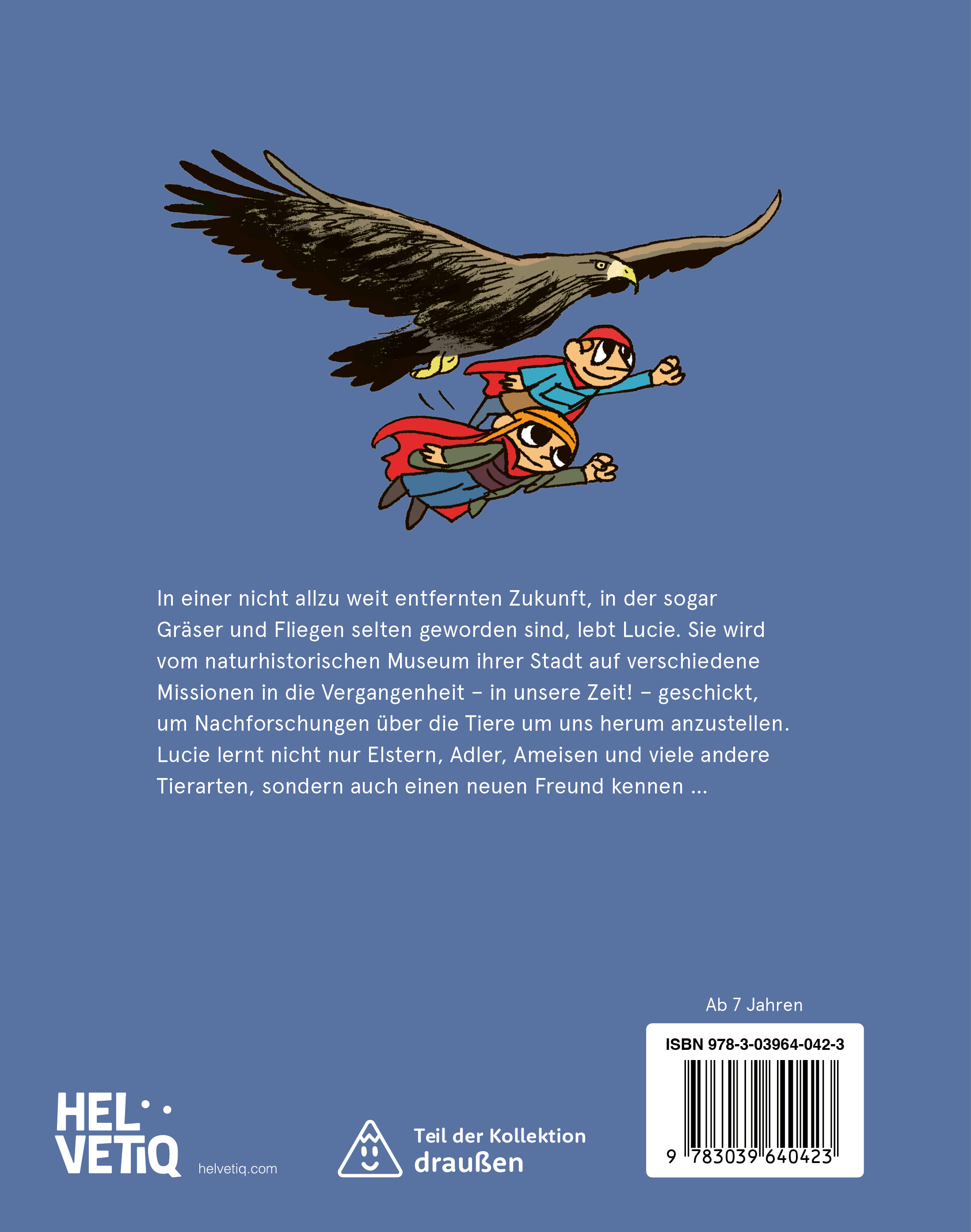 Rückseitencover Lucie auf den Spuren der Tiere