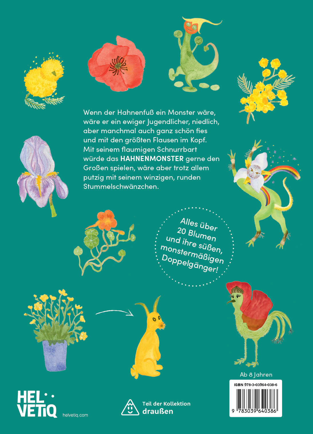 Rückseitencover Wenn Blumen kleine Monster wären