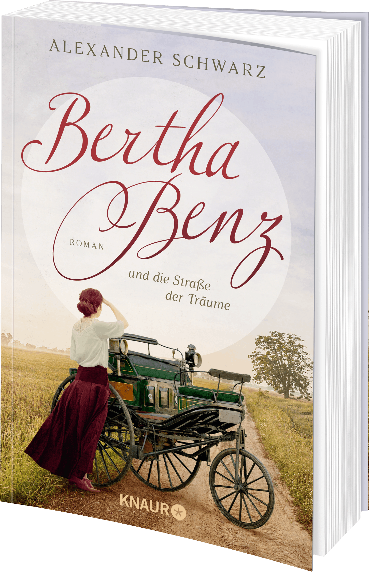 Gesamtes Coverbild Bertha Benz und die Straße der Träume