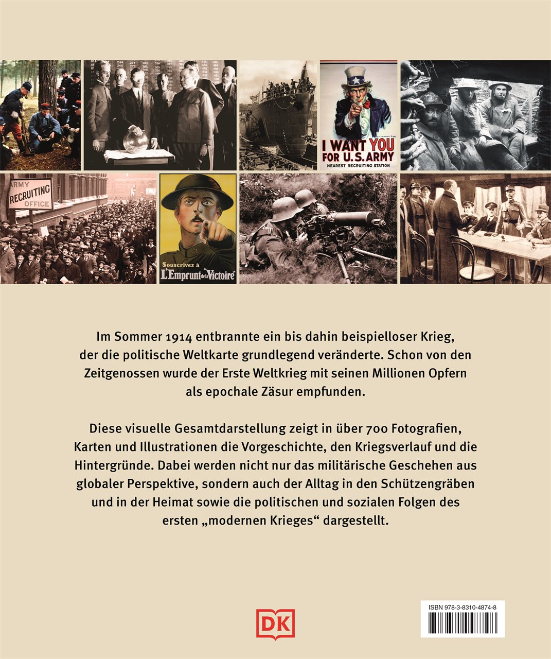 Rückseitencover Der Erste Weltkrieg