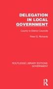 Vorderes Coverbild Delegation in Local Government