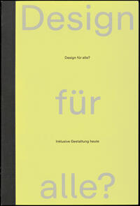 Vorderes Coverbild Design für alle?