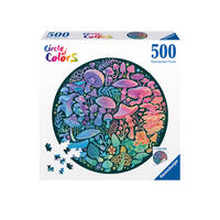 Vorderes Coverbild Erwachsenenpuzzle 500 Teile - Pilze