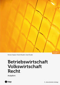 Vorderes Coverbild Betriebswirtschaft/Volkswirtschaft/Recht - Aufgaben (Print inkl. E-Book Edubase)