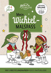 Vorderes Coverbild Mein Wichtel-Malspaß