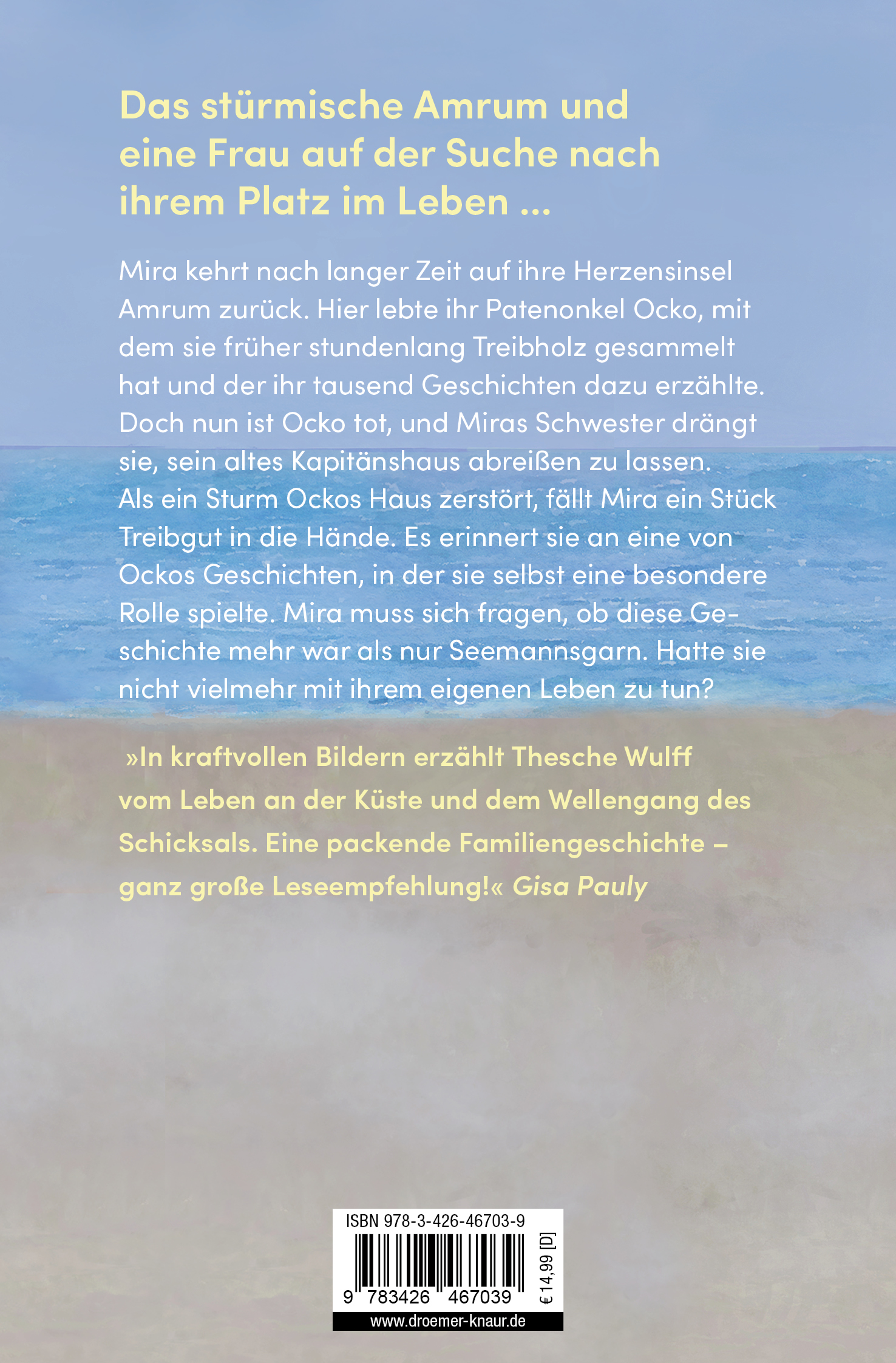 Rückseitencover Schwestern wie Ebbe und Flut