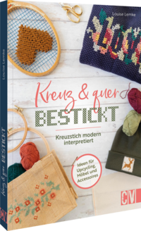 Vorderes Coverbild Kreuz und quer bestickt