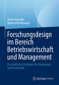 Vorderes Coverbild Forschungsdesign im Bereich Betriebswirtschaft und Management