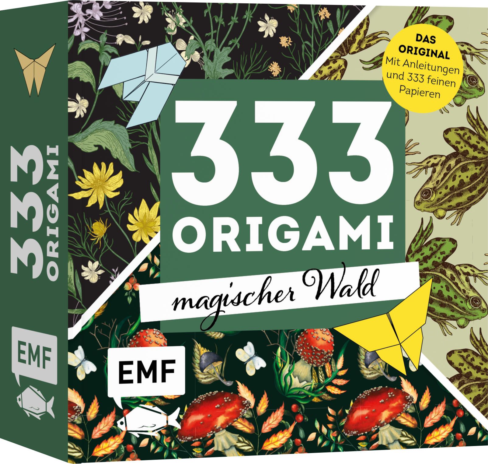 Gesamtes Coverbild 333 Origami – Magischer Wald | Zauberschöne Papiere falten