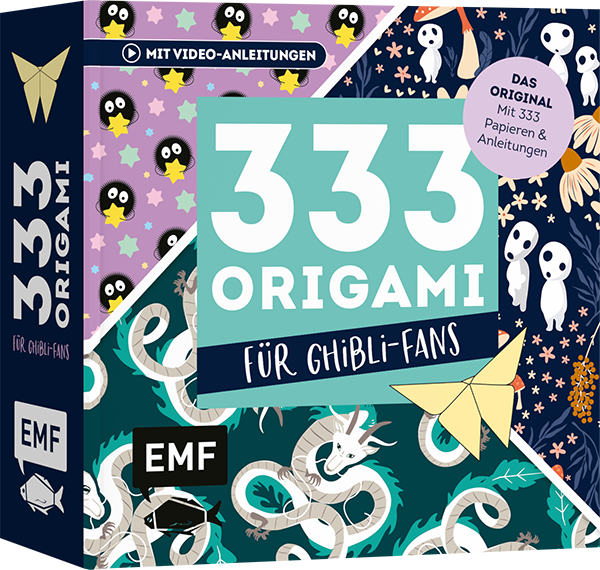 Gesamtes Coverbild 333 Origami – Für Ghibli-Fans – Niedliche Papiere falten