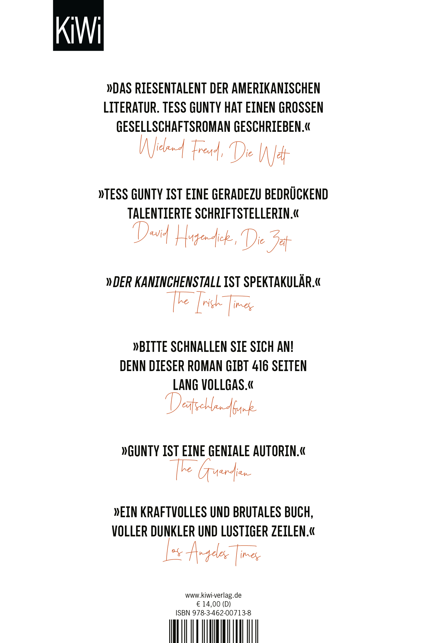 Rückseitencover Der Kaninchenstall