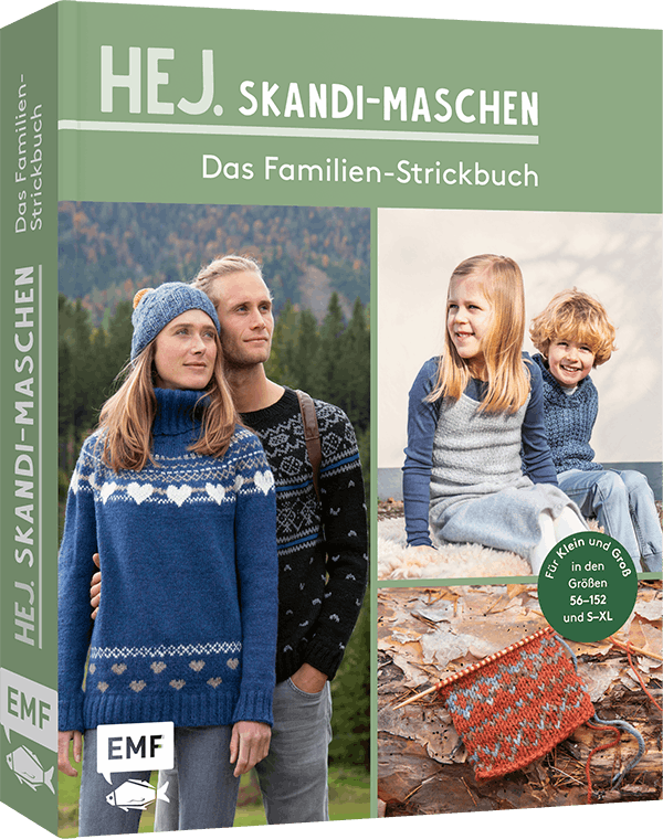 Gesamtes Coverbild Hej. Skandi-Maschen für Klein und Groß