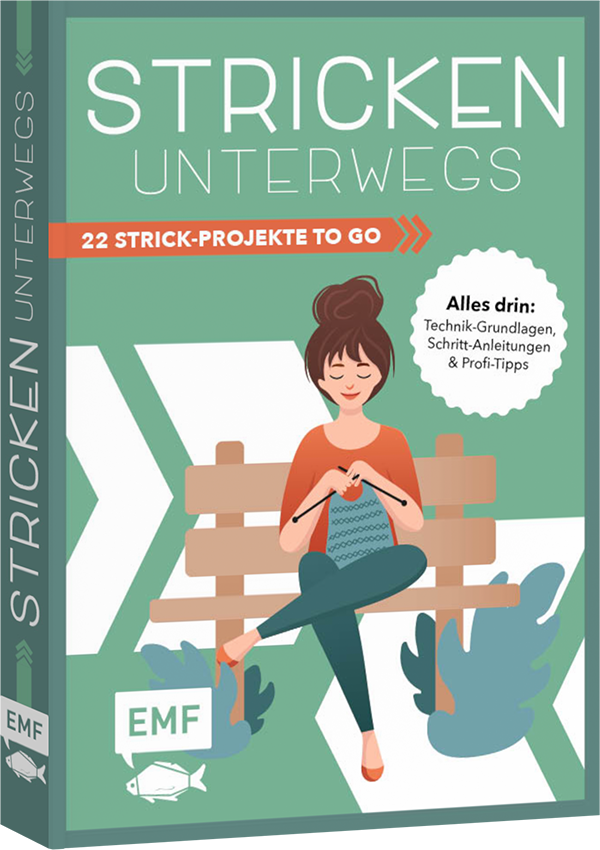 Gesamtes Coverbild Stricken unterwegs