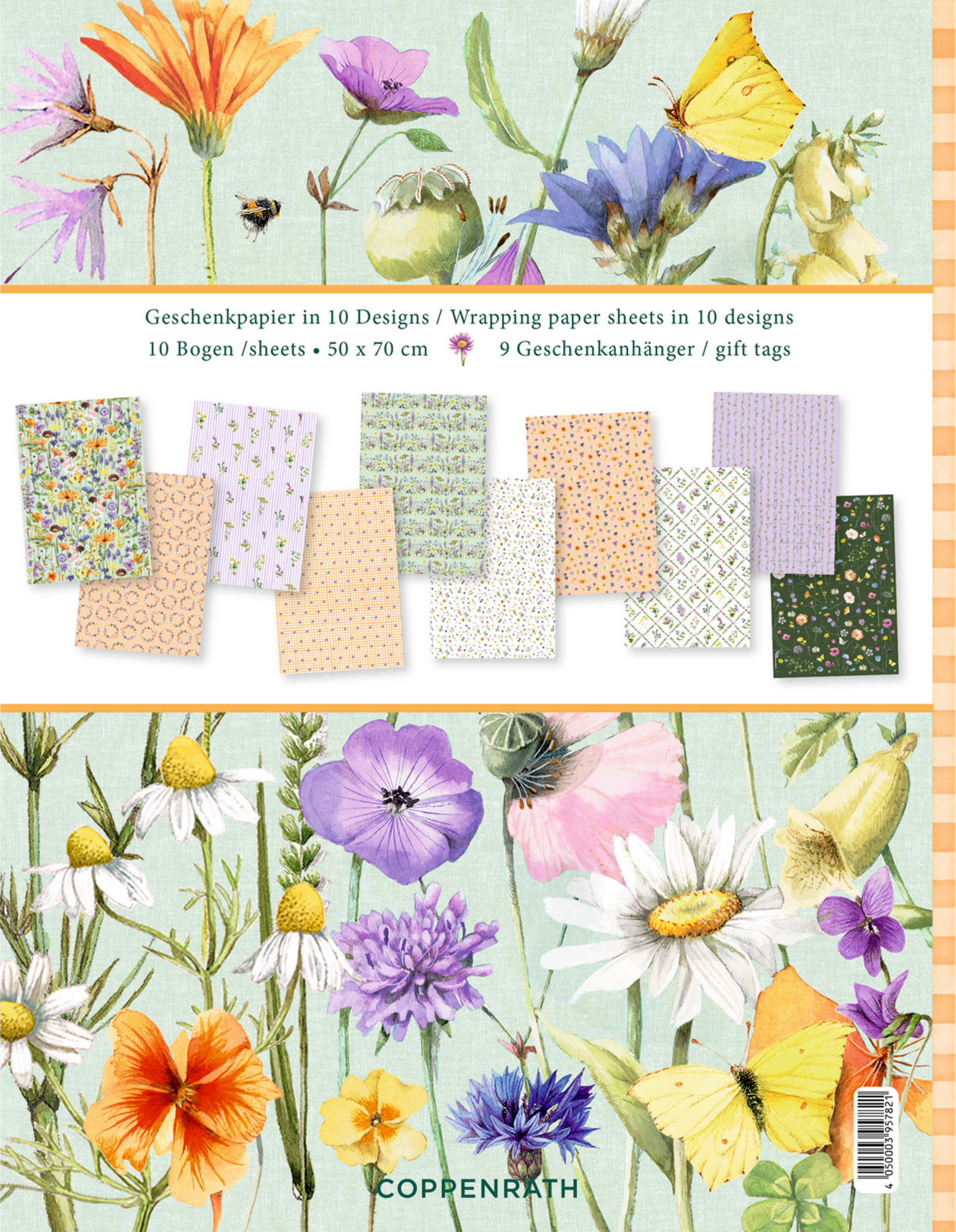 Rückseitencover Geschenkpapier-Buch - Schöner Schenken