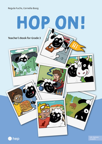Vorderes Coverbild Hop on! Lehrpersonenkommentar