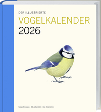 Vorderes Coverbild Der illustrierte Vogelkalender 2026