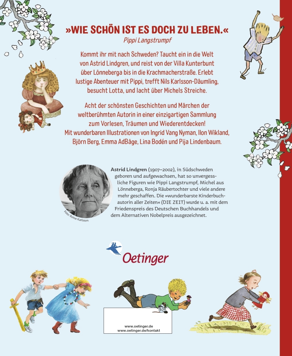 Rückseitencover Von der Villa Kunterbunt bis zur Krachmacherstraße