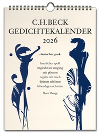 Vorderes Coverbild C.H. Beck Gedichtekalender