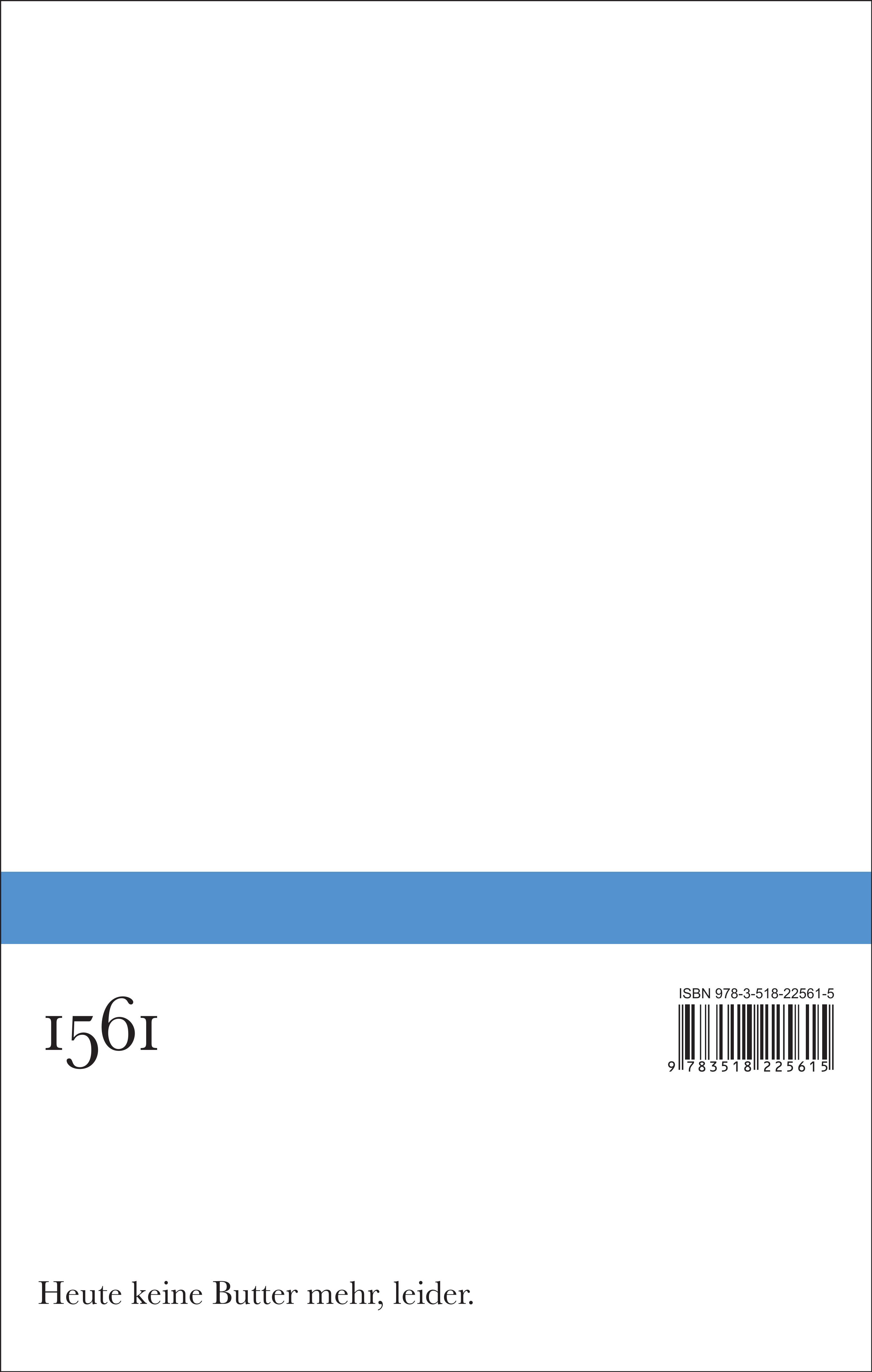 Rückseitencover Eigentlich möchte Frau Blum den Milchmann kennenlernen