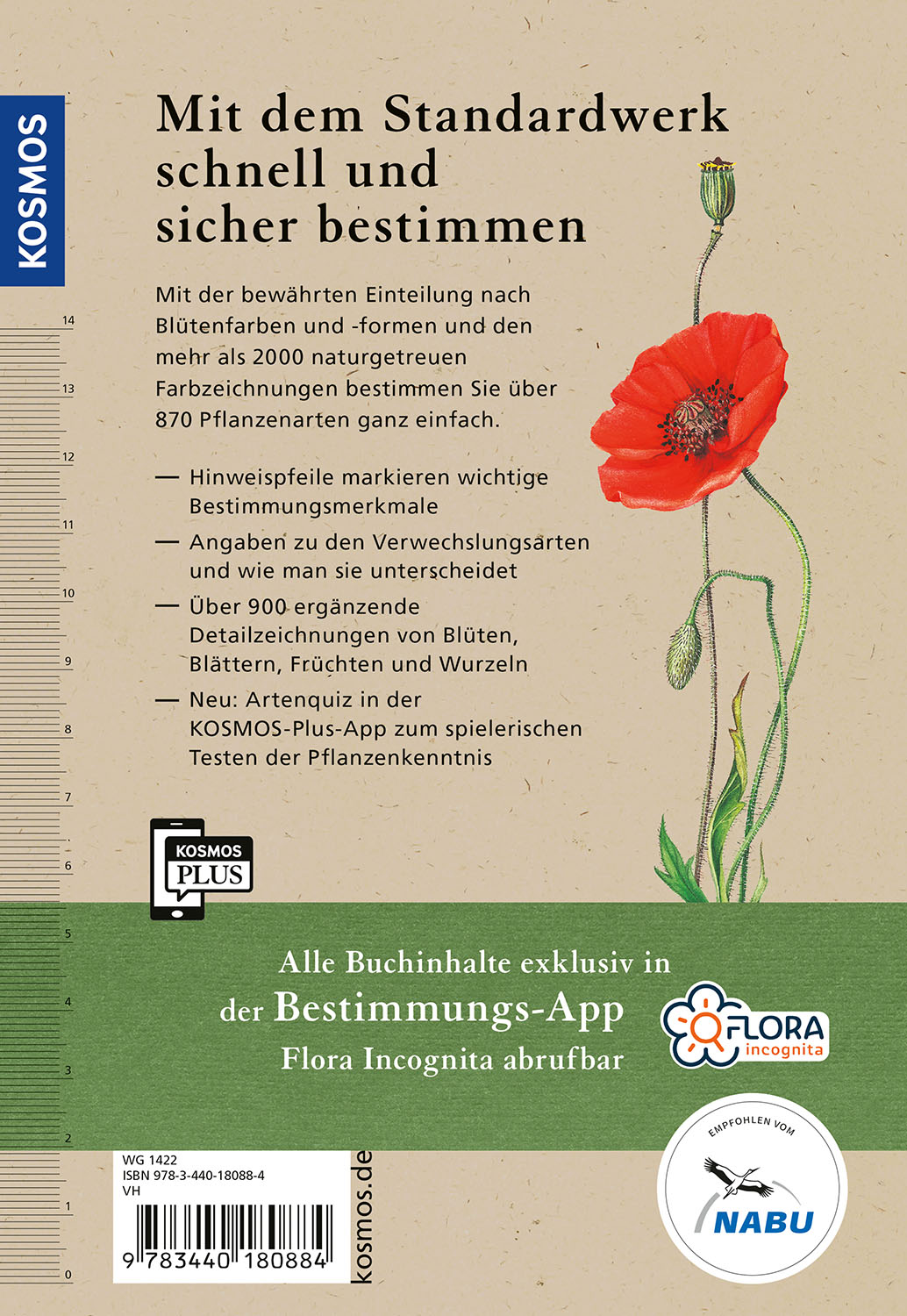 Rückseitencover Was blüht denn da - Das Original