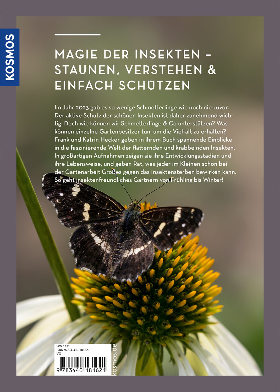 Rückseitencover Wer Schmetterlinge liebt, muss Raupen füttern