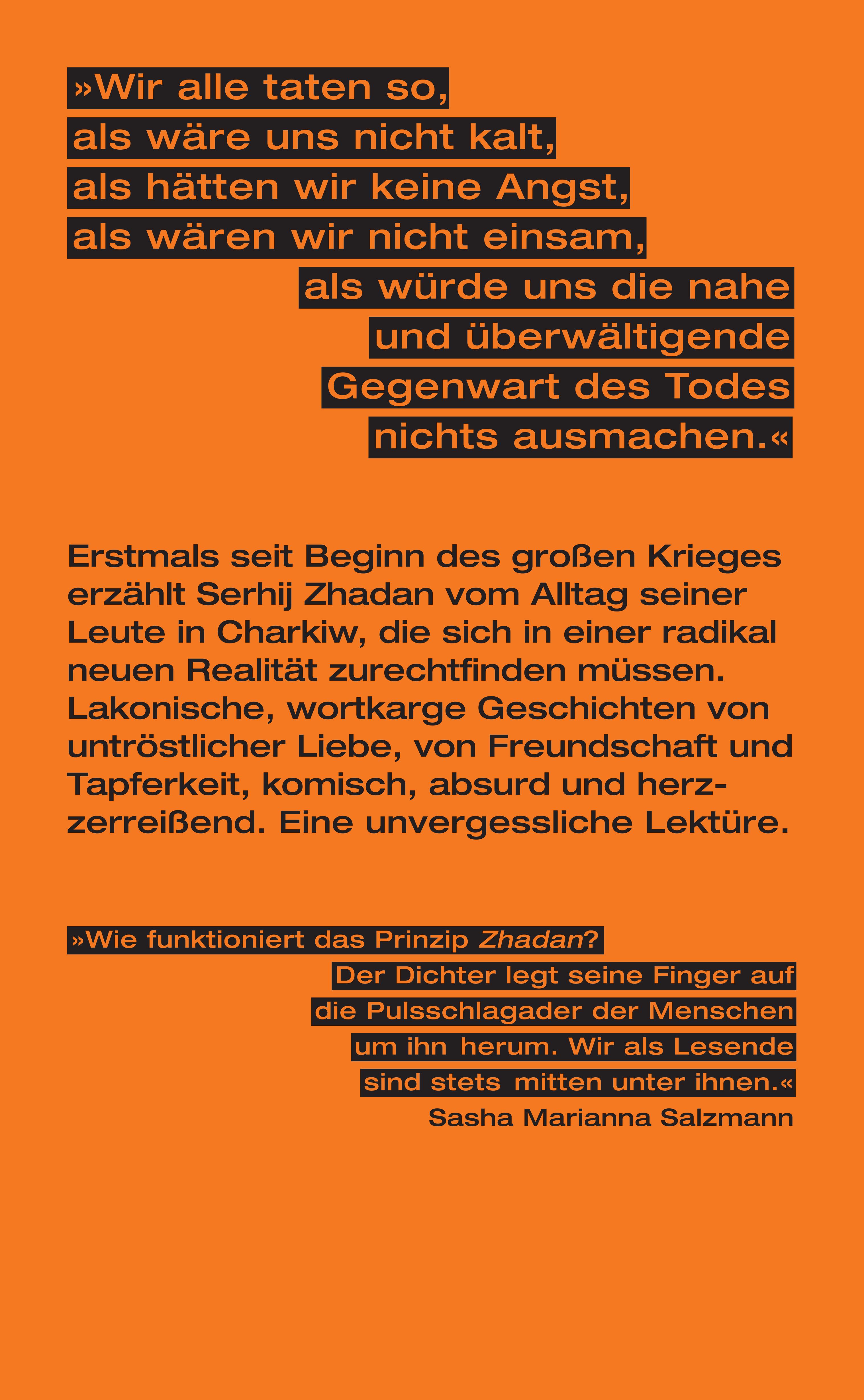 Rückseitencover Keiner wird um etwas bitten