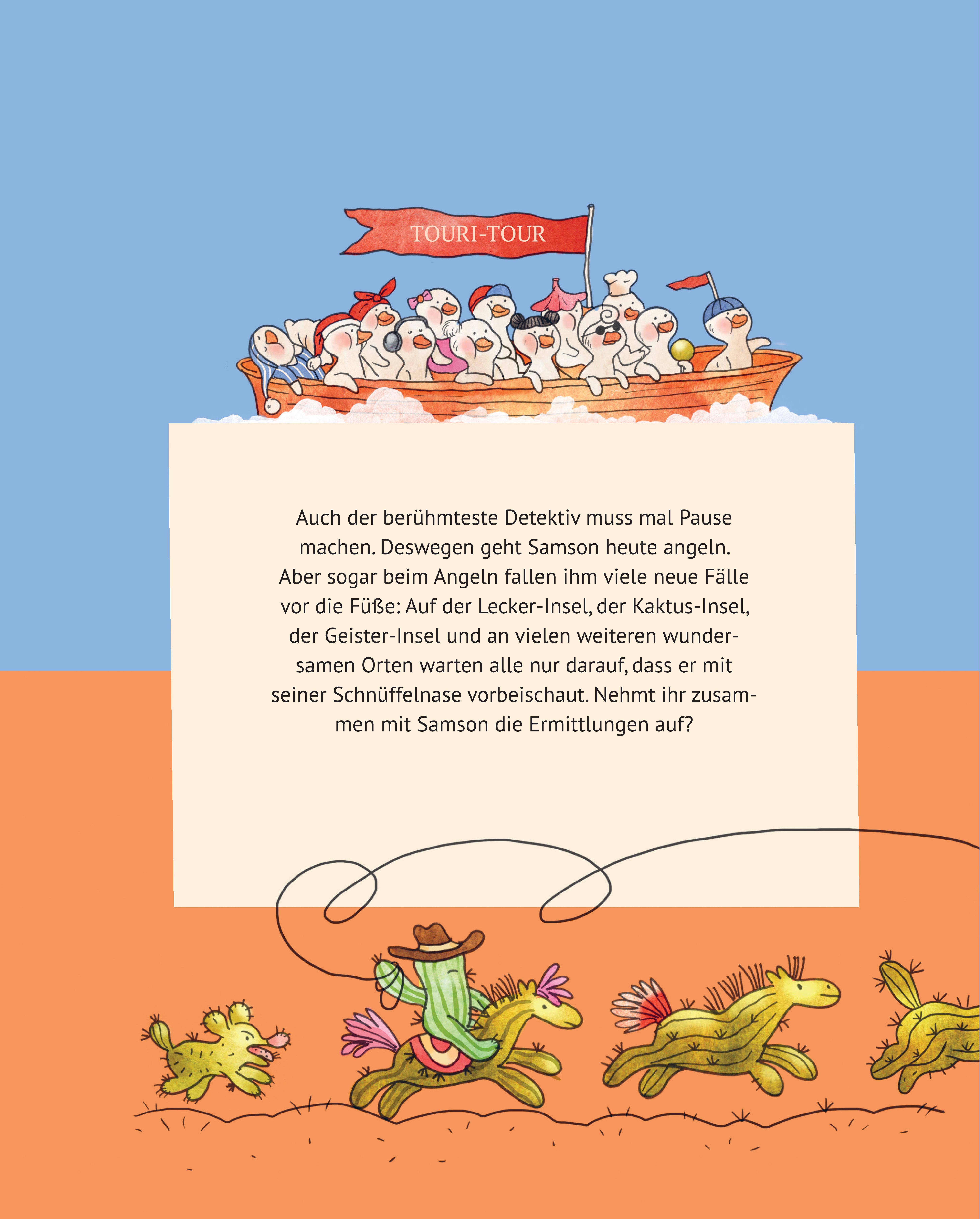 Rückseitencover Detektiv Samson 2 – Auf den Inseln