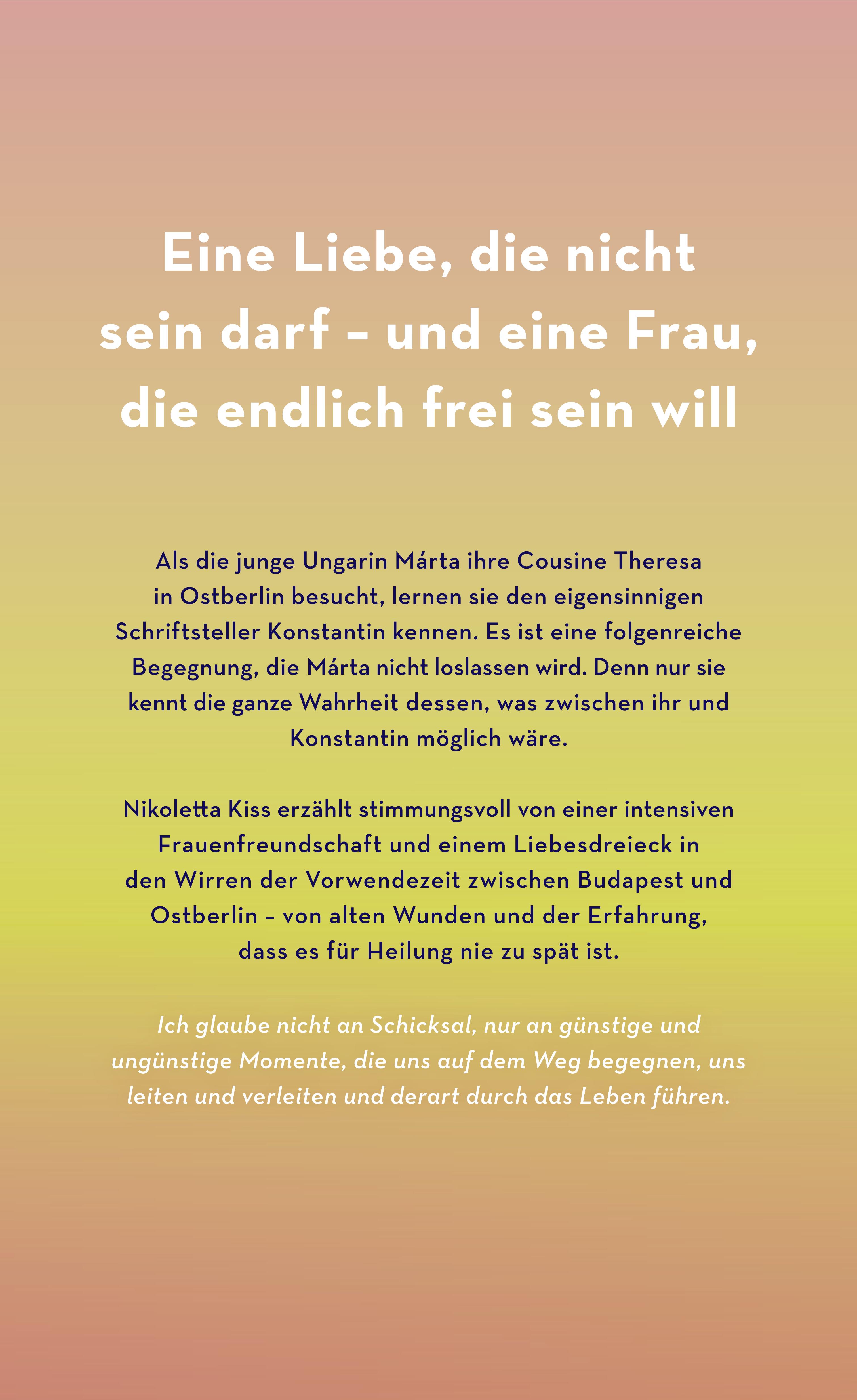 Rückseitencover Rückkehr nach Budapest