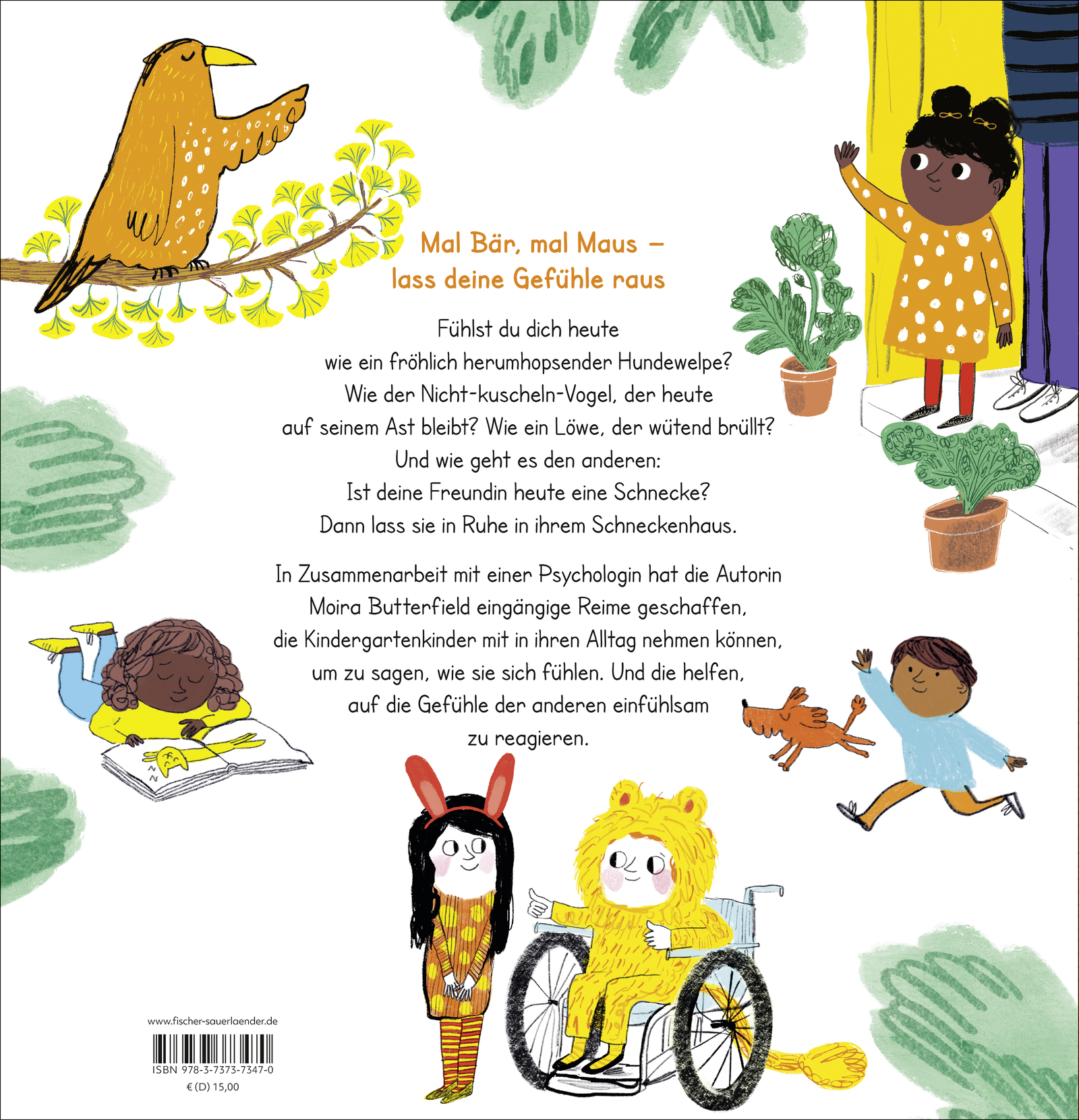 Rückseitencover Mal starker Bär, mal stille Maus