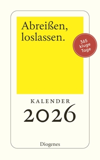 Vorderes Coverbild Abreißen, loslassen 2026
