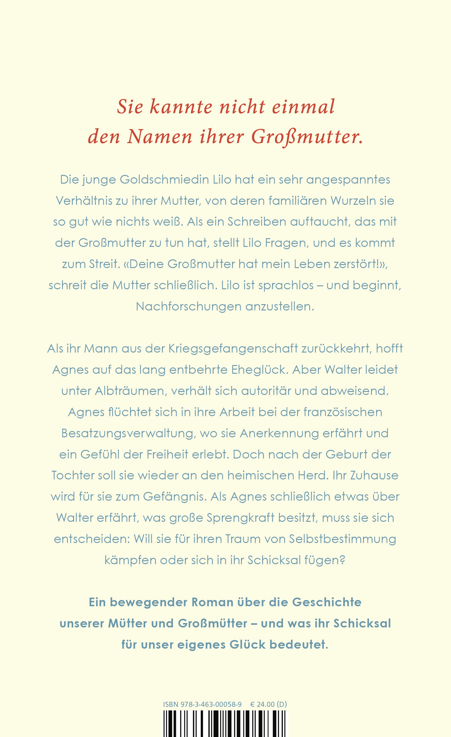 Rückseitencover Frag nicht nach Agnes