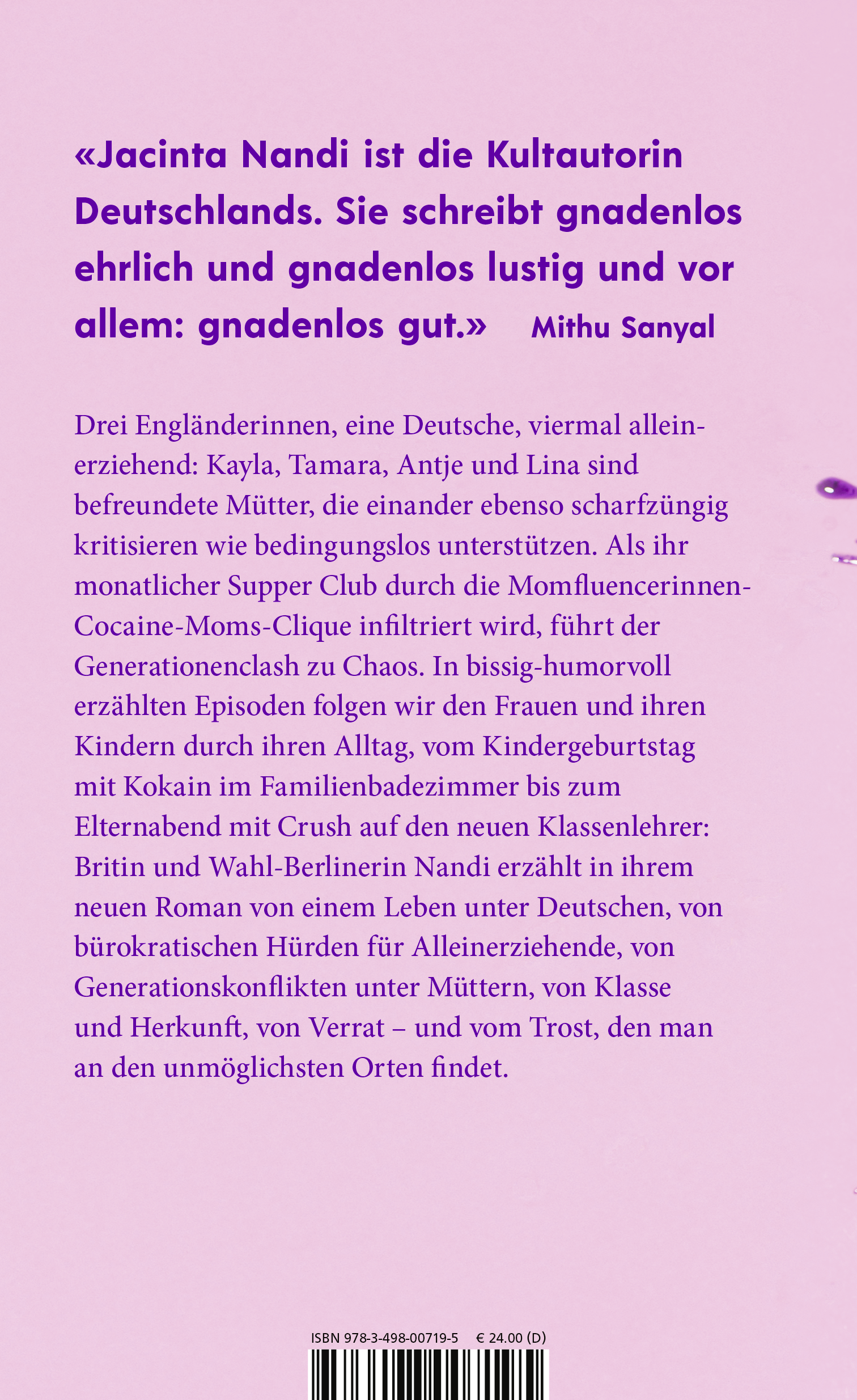 Rückseitencover Single Mom Supper Club