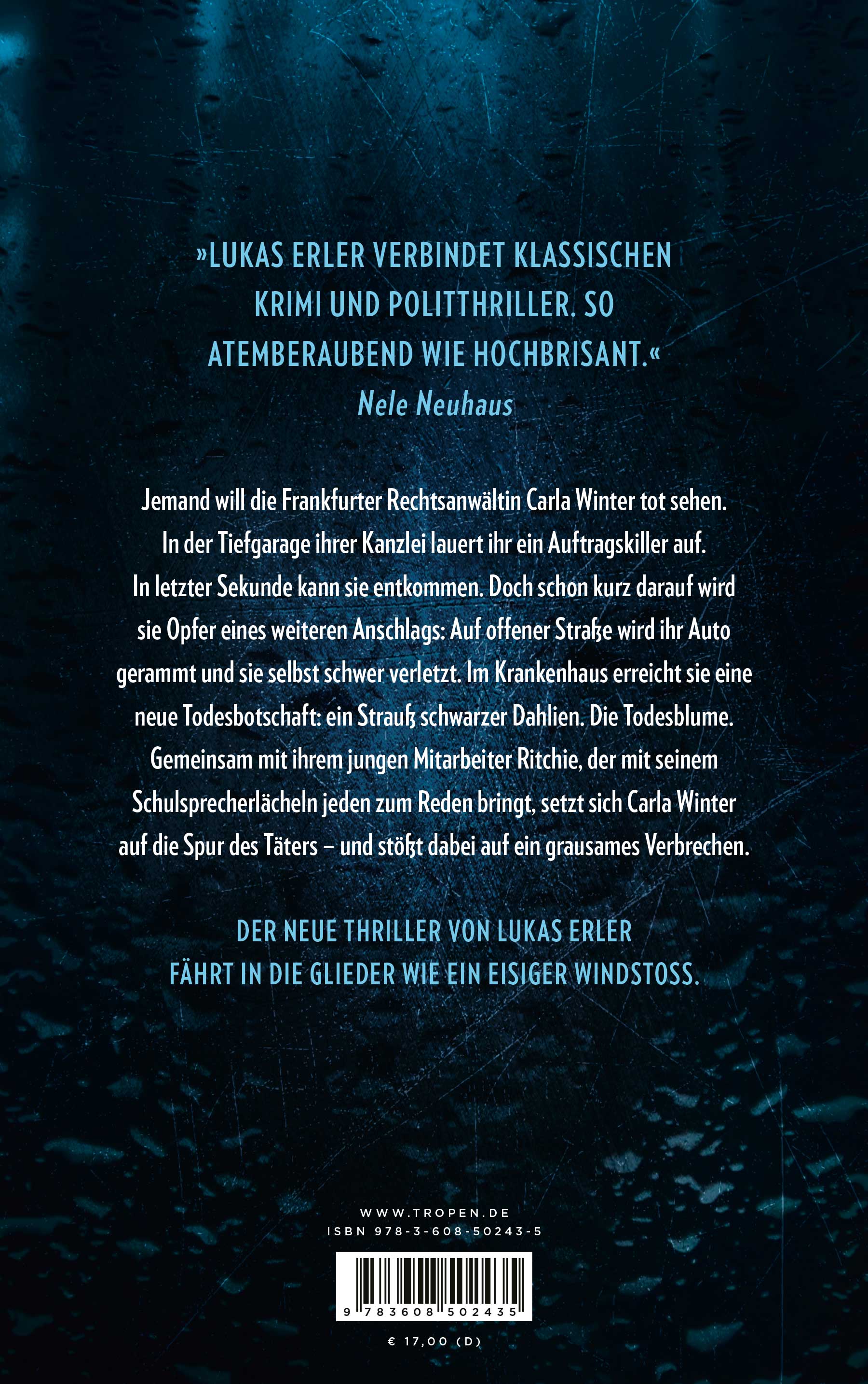 Rückseitencover Winter's Game