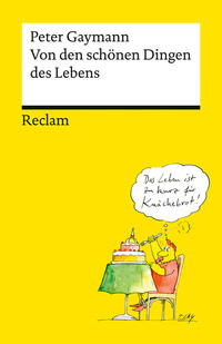Vorderes Coverbild Von den schönen Dingen des Lebens