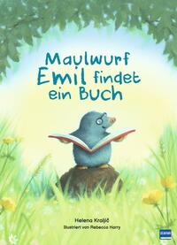 Vorderes Coverbild Maulwurf Emil findet ein Buch