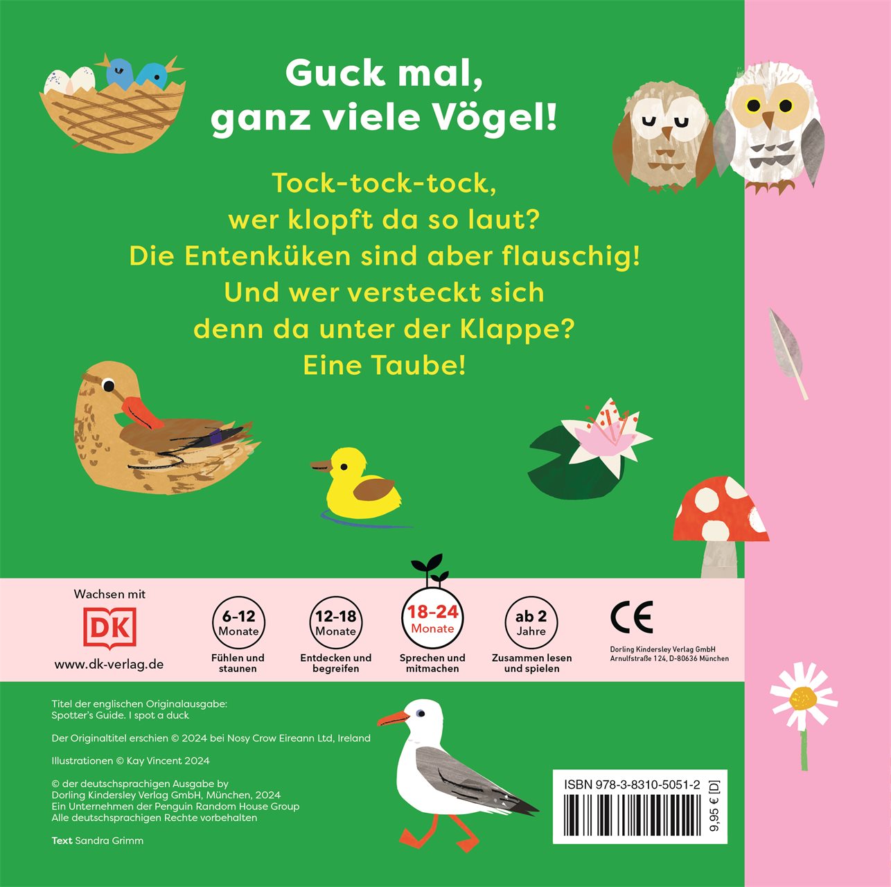 Rückseitencover Mein erstes Natur-Entdeckerbuch. Da! Eine Ente