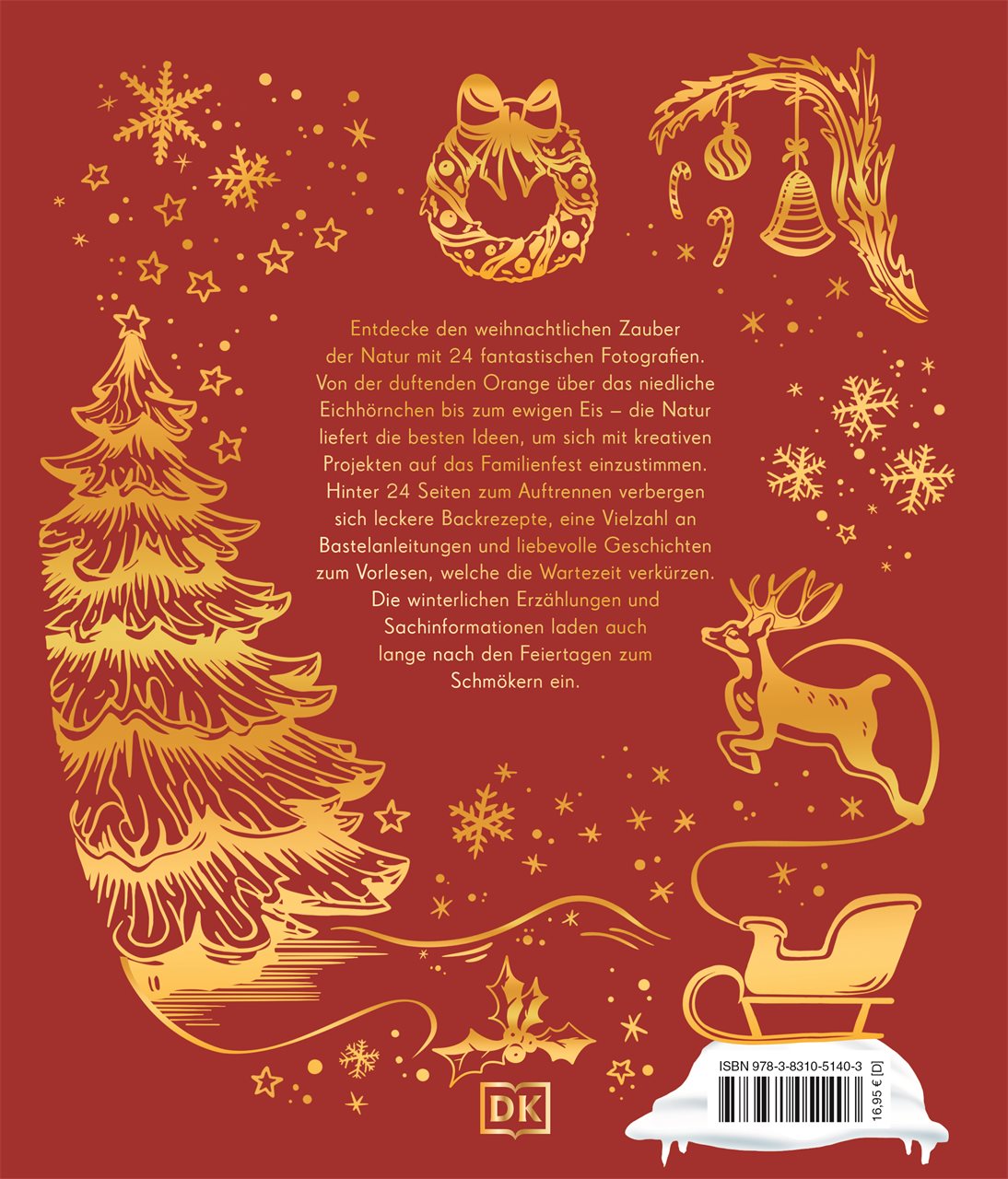 Rückseitencover Wundervolle Welt. Adventskalender