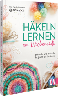 Vorderes Coverbild Häkeln lernen am Wochenende