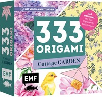 Vorderes Coverbild 333 Origami – Cottage Garden – Wunderschöne Papiere falten für Blumen-Fans