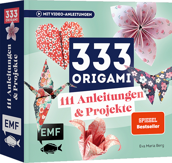 Gesamtes Coverbild 333 Origami | Das Bastelbuch