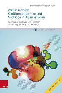 Vorderes Coverbild Praxishandbuch Konfliktmanagement und Mediation in Organisationen