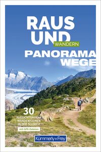 Vorderes Coverbild Kümmerly+Frey Raus und Wandern Panoramawege - Wanderführer
