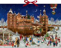 Vorderes Coverbild Wand-Adventskalender - Weihnachtszauber auf dem Schloss