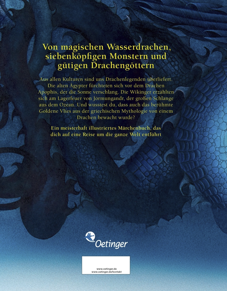 Rückseitencover Drachen. Märchen und Mythen aus aller Welt