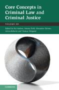 Vorderes Coverbild Core Concepts in Criminal Law and Criminal Justice: Volume 3