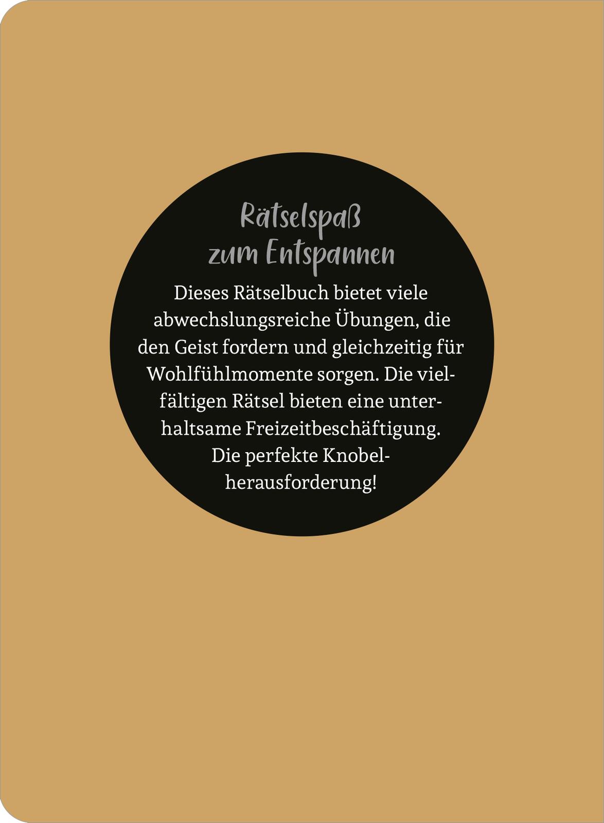 Rückseitencover Kleine Auszeit – Worträtsel